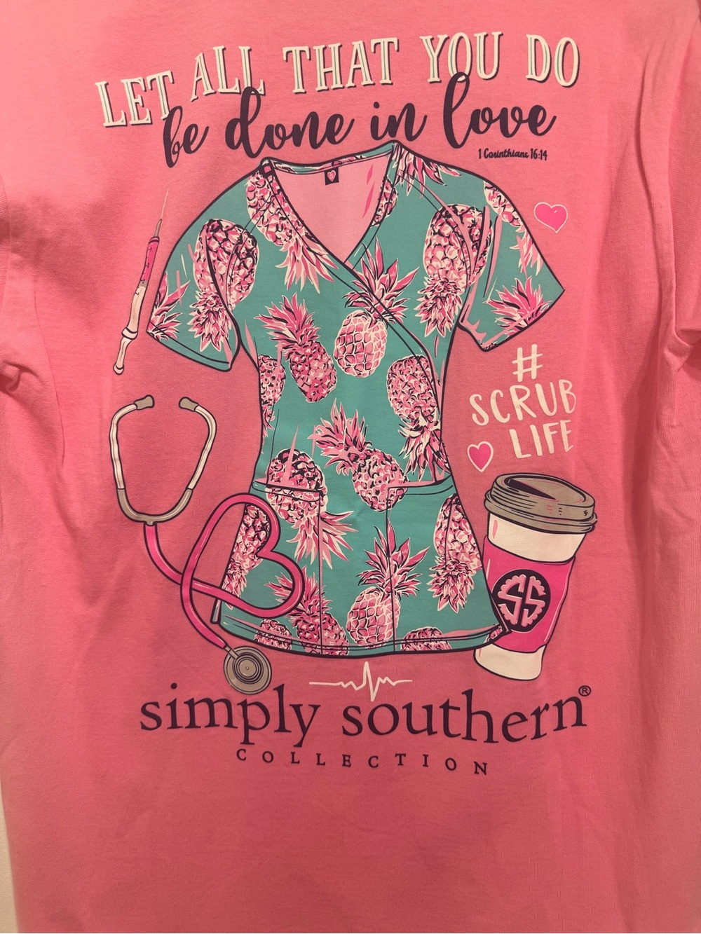 Simply Southern Pink Graphic Tee